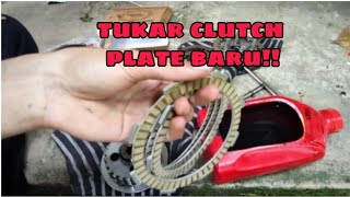 Cara Tukar Clutch Plate | Clutch Plate Baru Clutch Plate Ex5