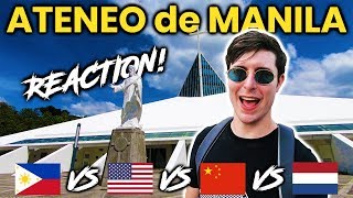 Foreigner Reacts to Ateneo de Manila University (ADMU)! FILIPINO UNIVERSITY TOUR!