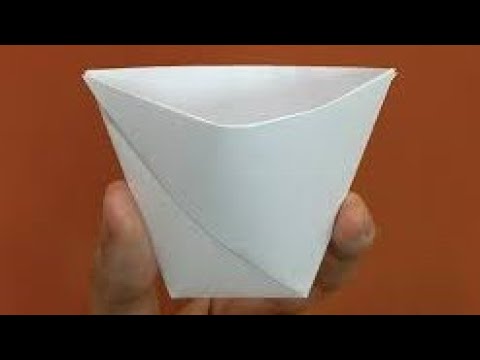 How To Make A Paper Cup That Holds Water (HD) How To Make A Paper Cup That Holds Water (HD)