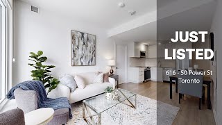 616 - 50 Power St, Toronto / For Sale $688,000 / SungWooTeam / 토론토 부동산 우성중