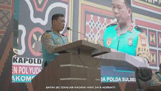 PELAKSANAAN PAKTA INTEGRITAS PENERIMAAN BAKOMSUS POLRI T.A 2025 PANDA POLDA SULSEL