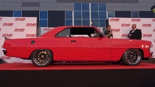 Kyle Tucker Shows A 1967 Chevy II/Nova at the SEMA Reveal.