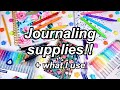 What Should You Use To Journal? | The Supplies I Use