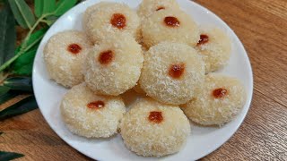 Easy \u0026 Quick Sweets Recipe | Instant Sweet Recipes | Coconut sweet recipe | must try 😊