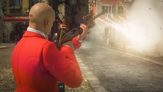 Hitman 3 Sapienza Hunting Shotgun Explosive Ammo Kill Everyone