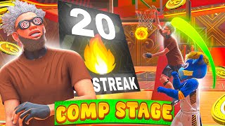 I USED MY "GLITCH" 6’6 BUILD IN THE COMP STAGE ON NBA 2K24! I WENT ON A 20 GAME WINSTREAK!