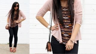 OOTD - Tribal Prints