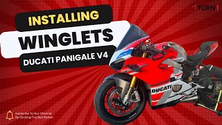 Installing Winglets on a #ducati Panigale V4