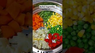 Steam Vegetables For Weight Loss | #shorts #shortvideo #youtubeshorts #steam  #weightloss #healthy