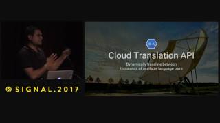 Google Machine Learning Natural Language and Translate API