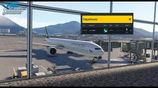 MSFS LIVE | Cathay Pacific | CX500 | Hong Kong (HKG) ✈ Narita (NRT) | PMDG 777-300ER| VATSIM