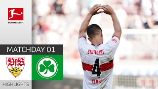 VfB Stuttgart - Greuther Fürth 5-1 | Highlights | Matchday 1 – Bundesliga 2021/22