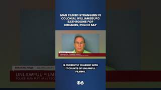 Man filmed strangers in Colonial Williamsburg bathrooms for decades, police say