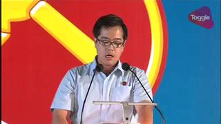 GE2015: Ron Tan speaks at WP Rally at Ubi Ave 1, Sep 7