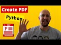 Create PDF with Python | Part 1