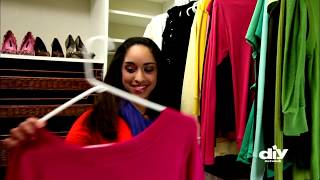 Tips for Organizing Your Messy Closet - DIY Network