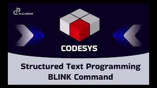 CODESYS BLINK Fuction Block with Structured Text Programming (ST) #tutorial