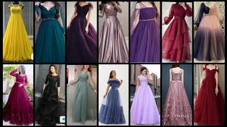 Fancy Party Wear Dresses | Organza Tunic Design | New Maxi Type Gown | Latest Simple Party Wear Gown