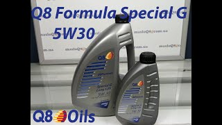 Q8 Formula Special G 5w30. Обзор канистры, дата и допуски. Q8Oils Ukraine