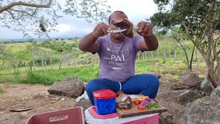 VEJA O DESENVOLVIMENTO DAS PLANTAÇÕES E SAMUEL FEZ CHURRASCO NA CHÁCARA DO ZERO