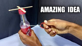 How To Make a Bottle Hand Fan Amazing idea