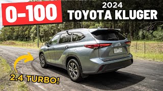 2024 Toyota Kluger (2.4 turbo) review: 0-100 & POV test drive