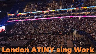 250127 ATEEZ [Towards the Light Europe Tour] in London Day 1 - ATINY sing Work pre-concert