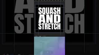 How to Squash and Stretch Text in After Effects Short #aftereffects #aftereffectstutorial