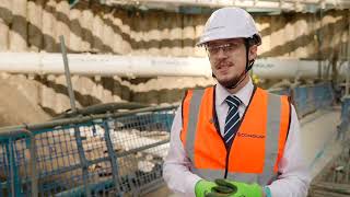 Propping one of London’s biggest basements.