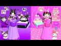 Mama Kuromi Hamil vs Melody Hamil! Jagain Bayi Kembar! Yuta Mio Celine Panik!Sakura School Simulator