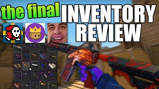 My Final Video Reviewing Insane CSGO Inventories (Prodigy, Anomaly, Shroud, ZipeL and GeRy)