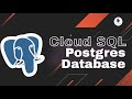 How to create a postgres database in google cloud sql