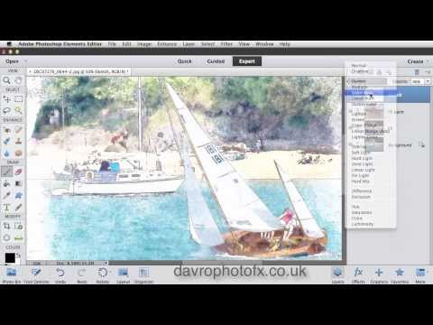 Watercolour effect Photoshop Elements Watercolour effect Photoshop Elements