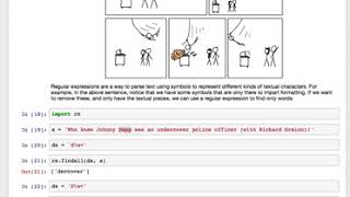 Webscraping Text with Python and Intro to Natural Language Processing with NLTK