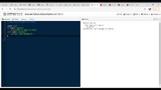 Online Python Compiler Online Python Editor Online Python IDE Python Coding Online Practice