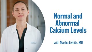 Normal and Abnormal Calcium Levels | UCLA Endocrine Center