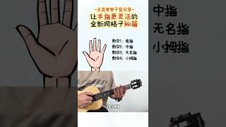 尤克里里ukulele新手爬格子教学，入门必看