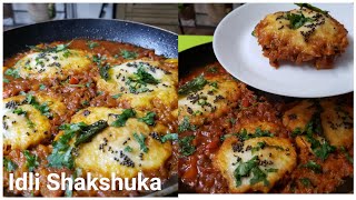 Idli Shakshuka - Masala Idli - South Indian Food - Vegan Shakshuka (Idli) - Breakfast Recipe