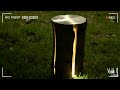 how to choose beautiful garden light solid wood log stump crack lamp gardening design idea