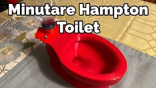 Unboxing The Red 5in Miniature Hampton Toilet From The Mini Toilet Shop! 🚽