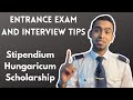 Interview and Entrance Exam Preparation | Stipendium Hungaricum Scholarship | Full Funded | Part 4