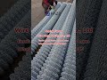 galvanized cyclone wire mesh zinc coated steel chain link fence fabric high tensile wire fence