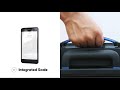 bluesmart one smart luggage gps remote locking battery charger international carry on