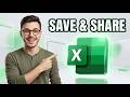 How To Save And Share In Excel [2026 Guide]