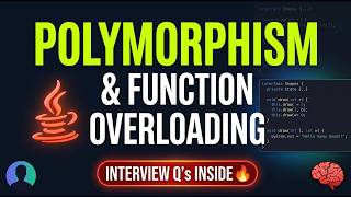 Java Polymorphism Explained: Function Overloading + Tricky Interview Questions | Java Series