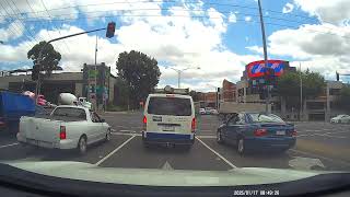 Melbourne to Greensborough High Speed Rail Tram Road Work North East Link scenic driving across town