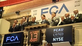 Fiat Chrysler Automobiles NYSE Closing Bell and Photo Op