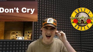 Don't Cry Guns N' Roses Reaction (This Was Beautiful!)