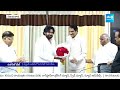 పవన్ కళ్యాణ్ తో సినీ నిర్మాతల భేటీ tollywood producers producers meets pawan kalyan @sakshitv