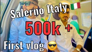 Salerno Tuor Italy 🇮🇹 | My first vlog | Muhammad uzair